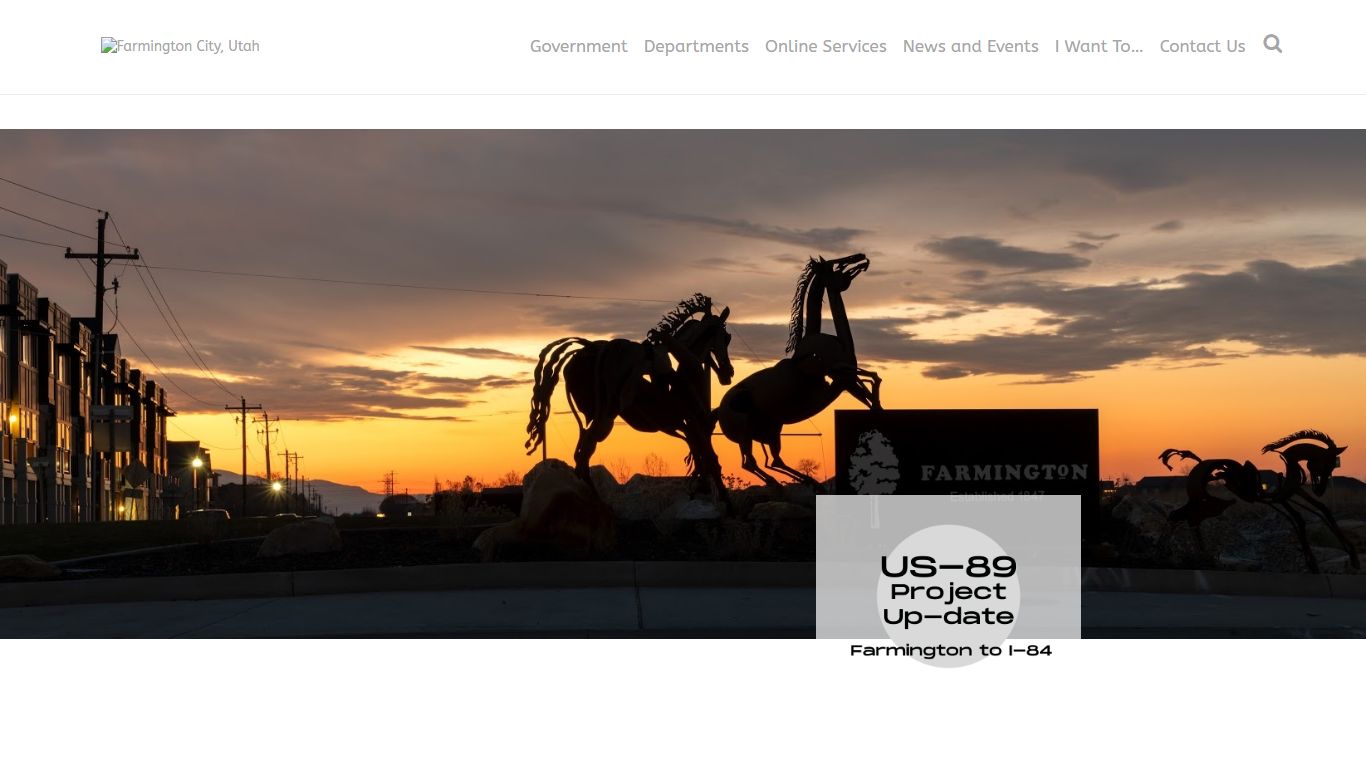 Farmington City, Utah – Official City Site