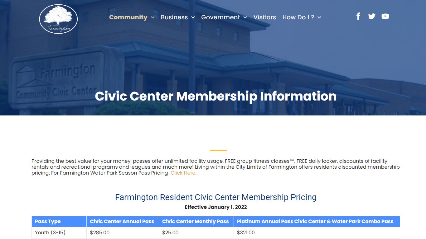 Farmington Civic Center